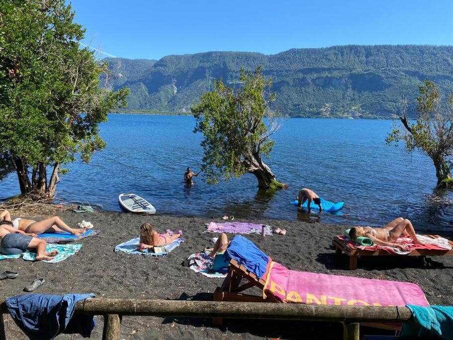 Gran Casa Orilla Playa,12 Personas,5 Dormitorios Coñaripe Buitenkant foto