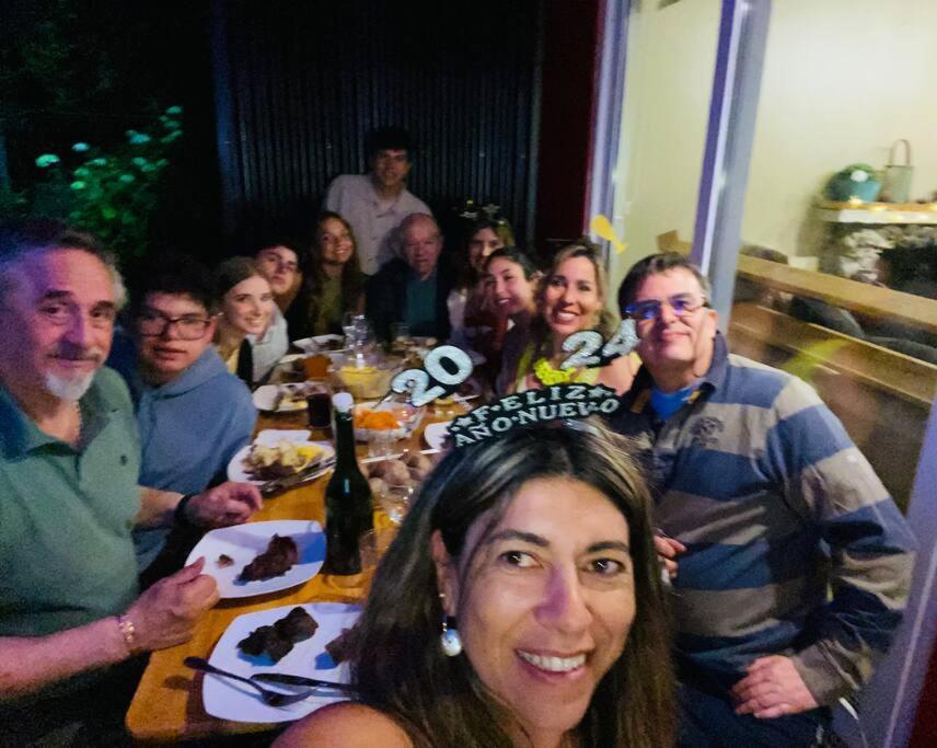 Gran Casa Orilla Playa,12 Personas,5 Dormitorios Coñaripe Buitenkant foto